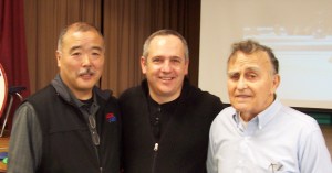 Sensei Terence with Noboru Saito and John Anderson