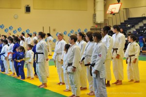 Bowing in to start the day