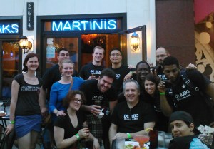 Some of the GoToTheMat Supporters at the Medaterra Happy Hour Fundraiser 5/13/2014