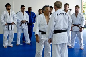 Nage No Kata Clinic begins with instruction by Edwin Takemori