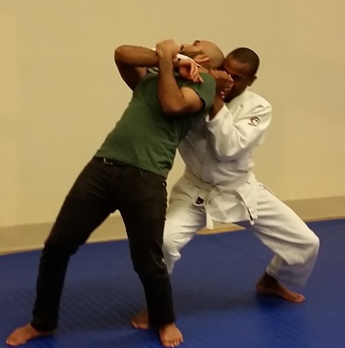 You don't need a gi to practice self defense