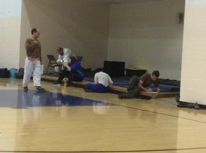 For adult students, a written exam